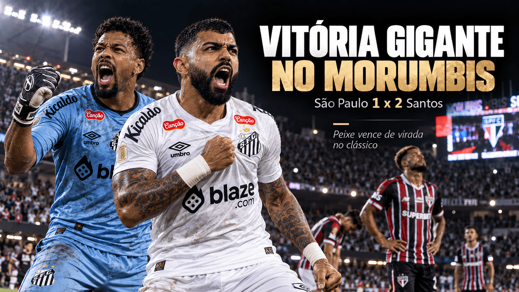 Vitória no Clássico!